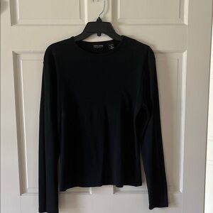 New York & Company Classic Black Tee